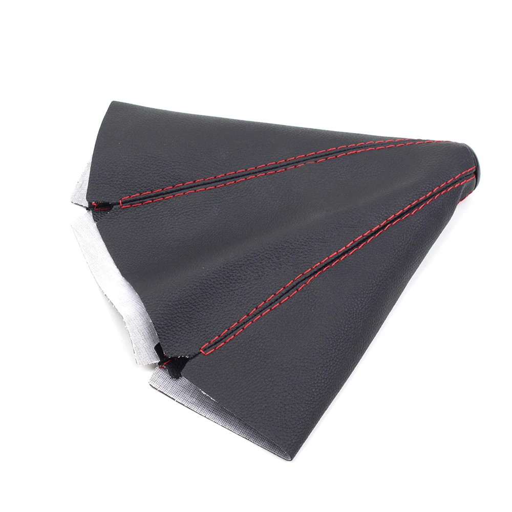 Универсальная ручка переключения передач из натуральной кожи для гоночных