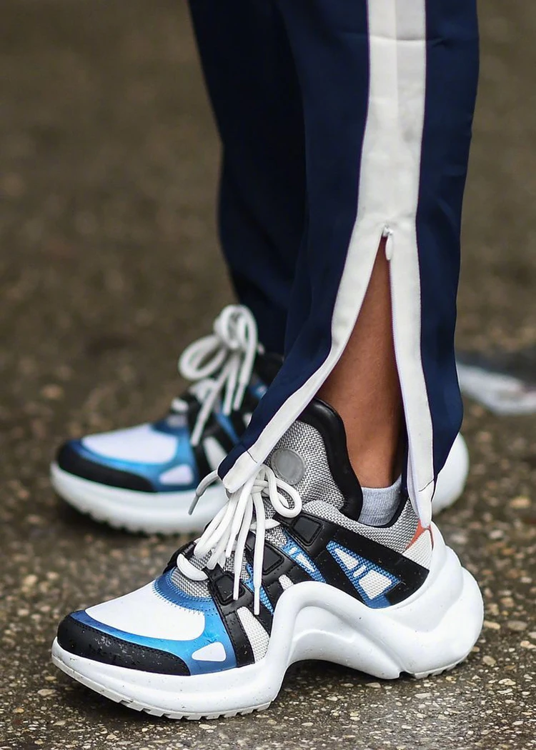 Дизайнерские ультрамодные дышащие кроссовки Archlight из сетчатой и кожи