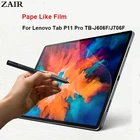 Бумажная Защитная пленка для сенсорного экрана для Lenovo Tab P11 11 11 дюймов
