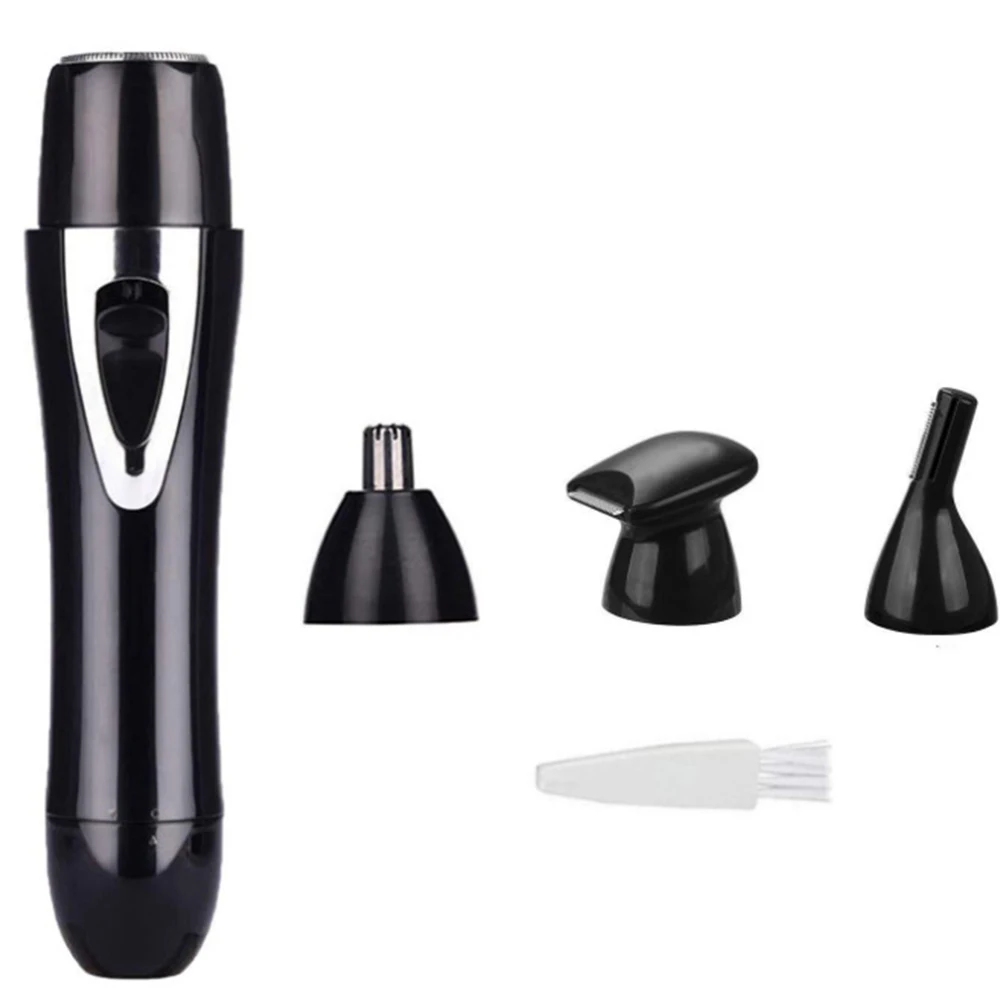 4 in 1 Shaving Safety Facial Hair Clipper Trimmer Electric Nose Men Eyebrow Shaver Clip | Бытовая техника