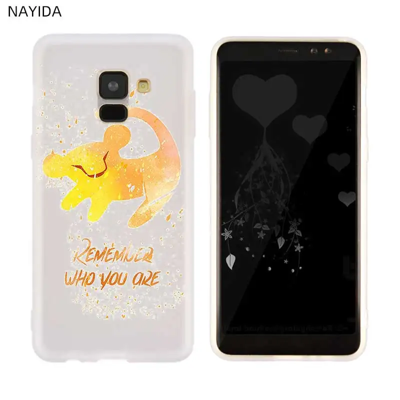 photo is 3D mode 4 Крышка чехол для телефона для samsung Galaxy A10 A30 A40 A50 A60 A70 A80 A90 A6 A8 A9 A7 A5 плюс с героями из мультфильмов; с изображением короля льва - Цвет: photo is 3D mode 4