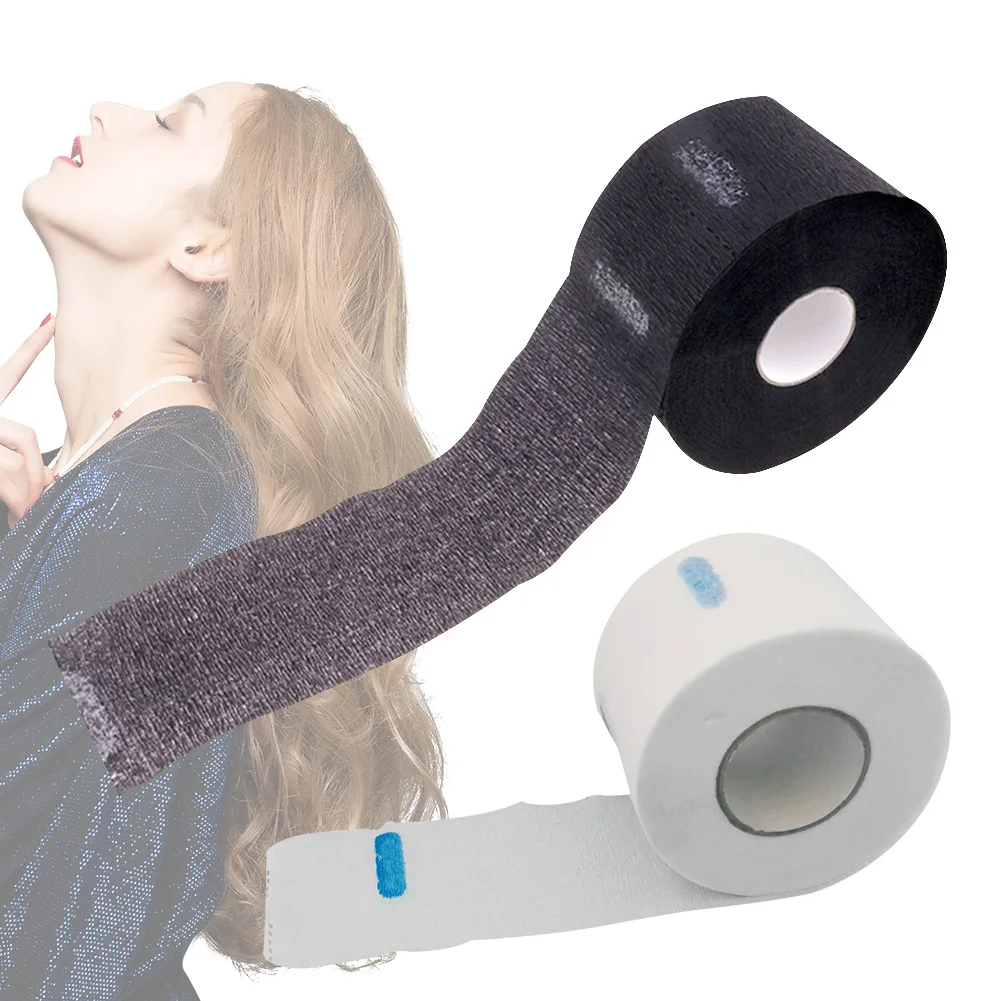 Salon Protection Covering Neck Paper Accessory Hairdressing Collar Tools Strips Barber Durable Ruffle Disposable Roll Muffler