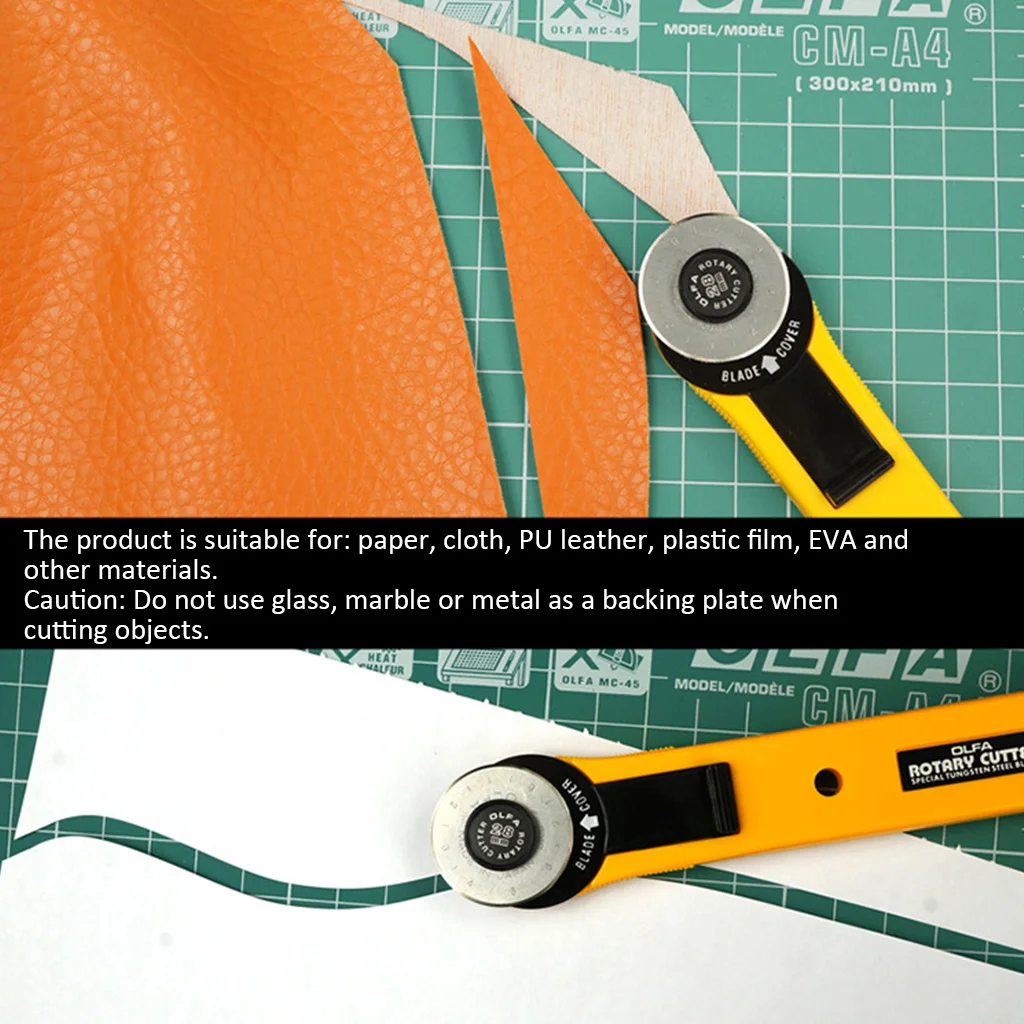 

28mm/45mm Rotary Cutter Circular Cut Blade Patchwork Roller Wheel Round Knife Fabric Leather Craft Cutter DIY Sewing Accessories