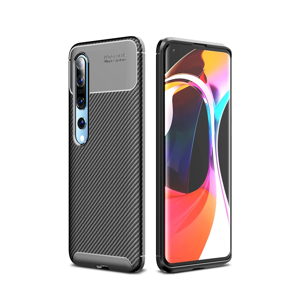 Роскошный мягкий силиконовый чехол для Xiaomi Mi 10 Pro 9t противоударный с полным