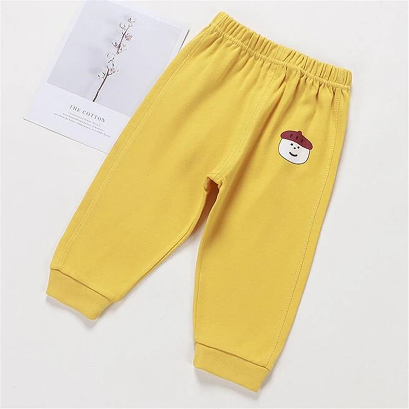 Штаны для новорожденных мальчиков и девочек осенне-весенние детские штаны с