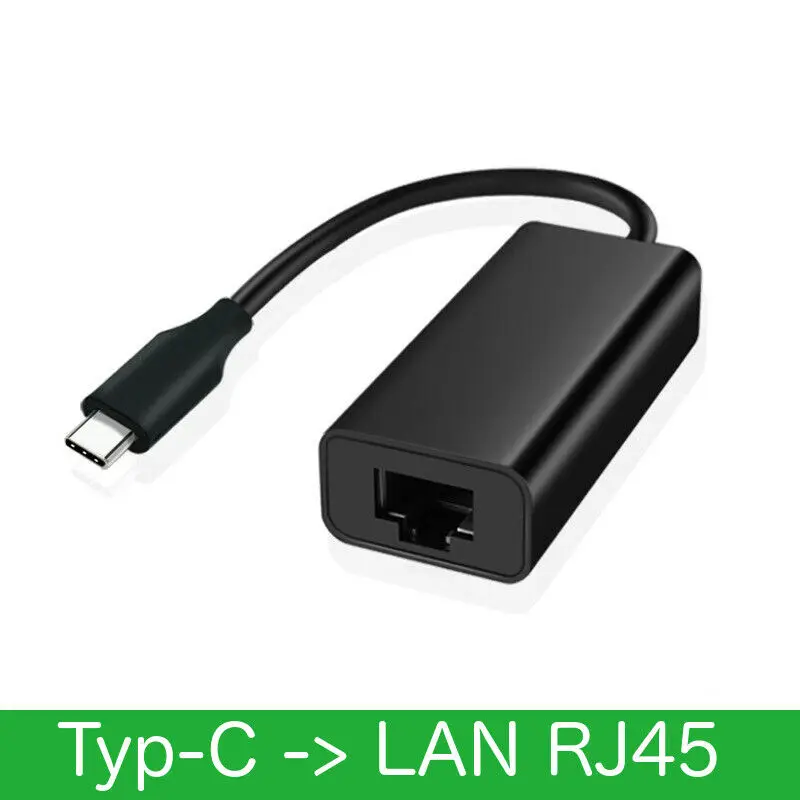 

USB-C 3,1 auf RJ45 Ethernet Lan адаптер концентратор кабель Mac USB C ток NEU шт.