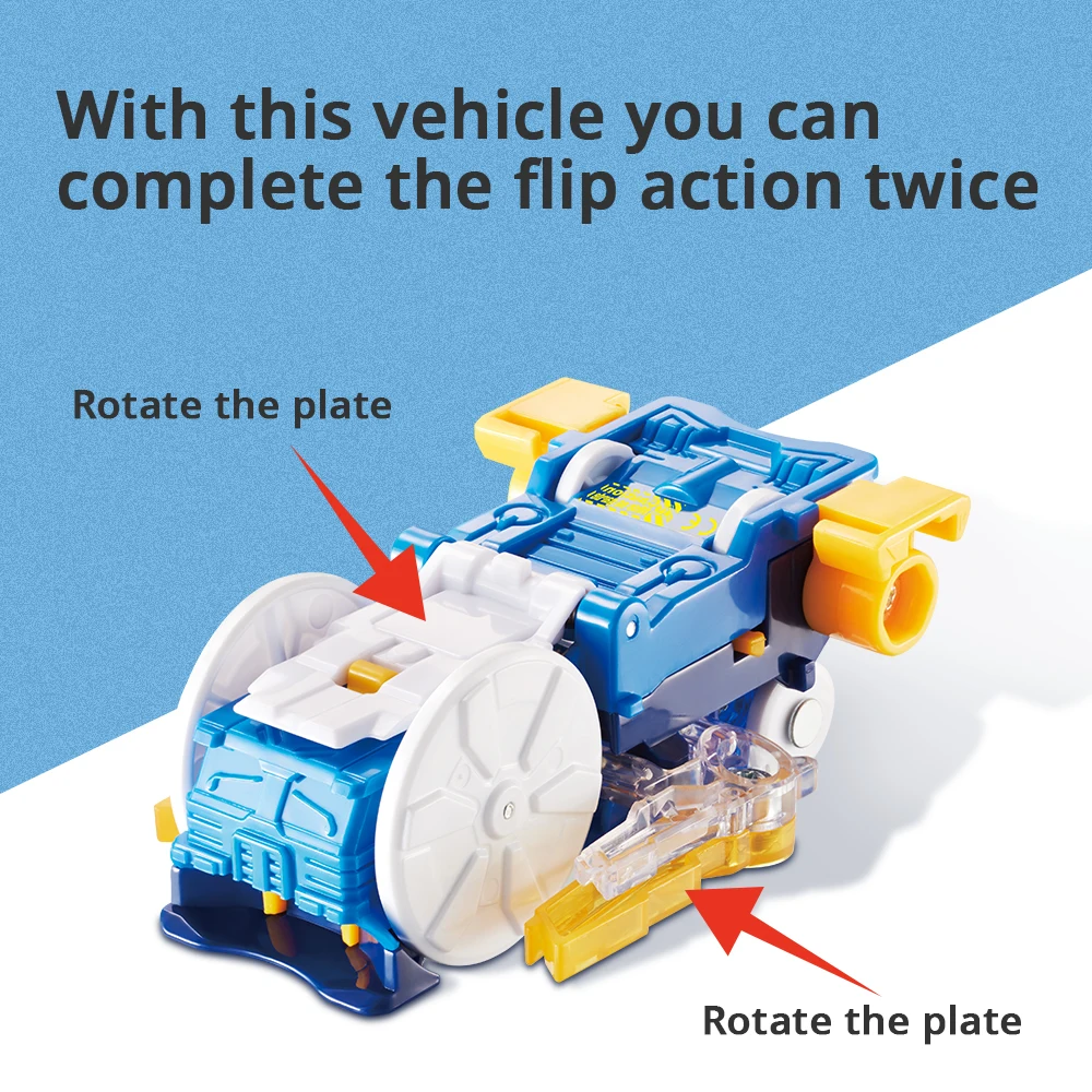 Скричеры дикие! 360 ° переворачивающийся робот-трансформер-автомобиль-флип-Морф в