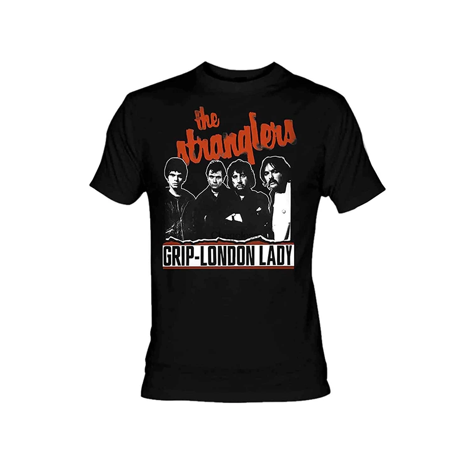 

The Stranglers T-Shirts Front Printed Letters 40 Women's tees Tops