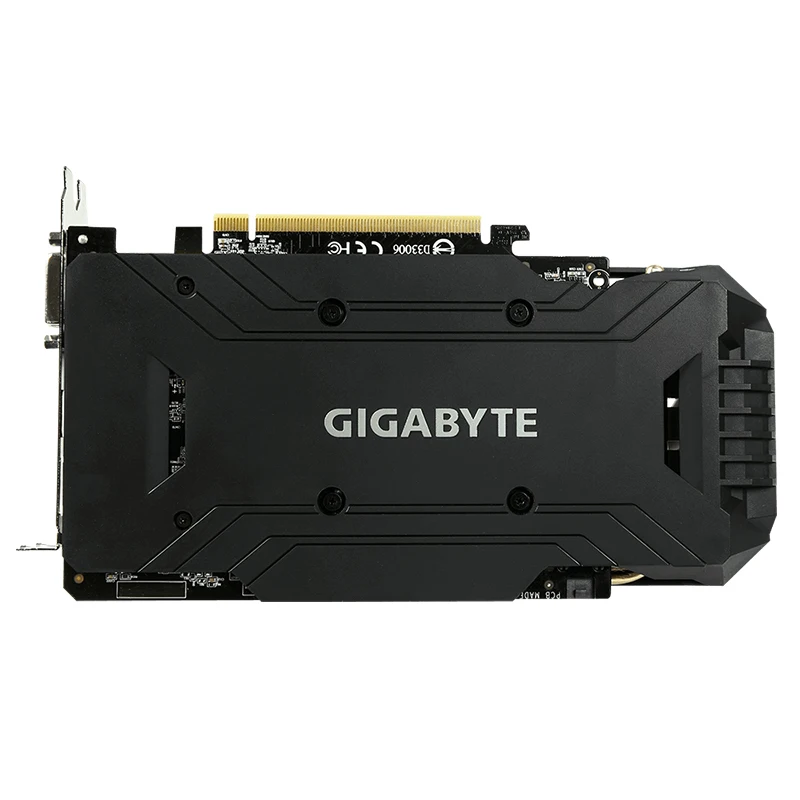 Видеокарта Gigabyte GTX 1060 OC с 3g B GDDR5 192bit памяти WINDFORCE NVIDIA GeForce Интегрированная для