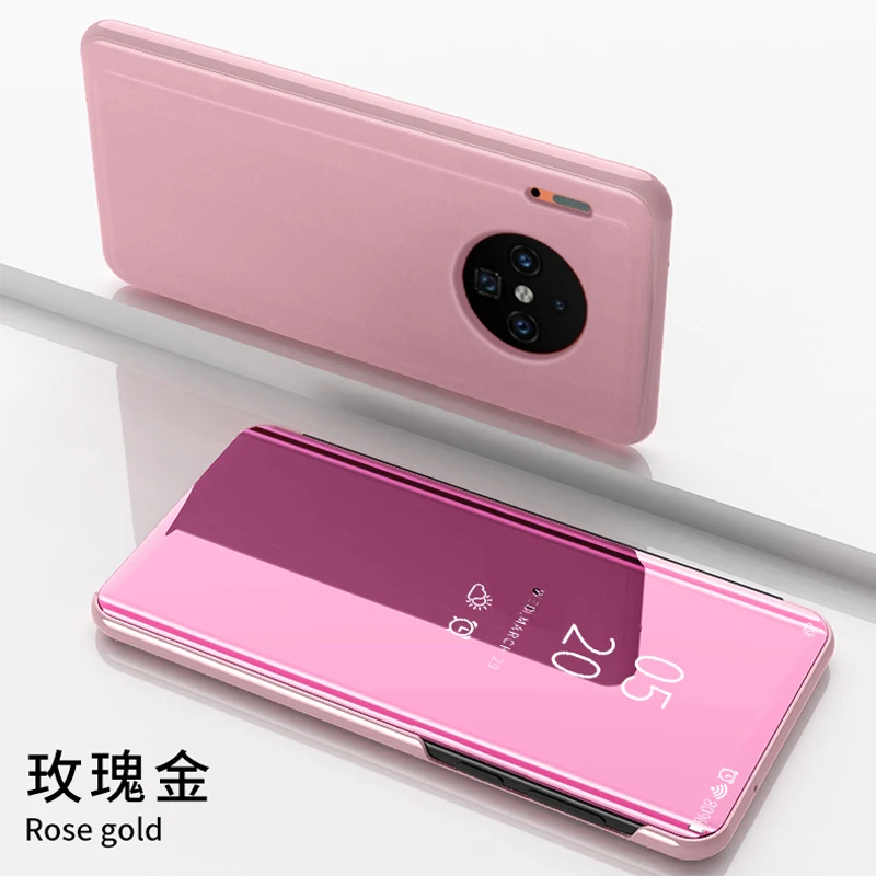 Зеркальный чехол для huawei P10 P20 Lite 2019 mate 30 P30 P 10 Plus 20 X Pro|Чехлы-книжки| |