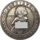 Хобо никель 1890-CC США Монета Моргана доллар копия Тип 251