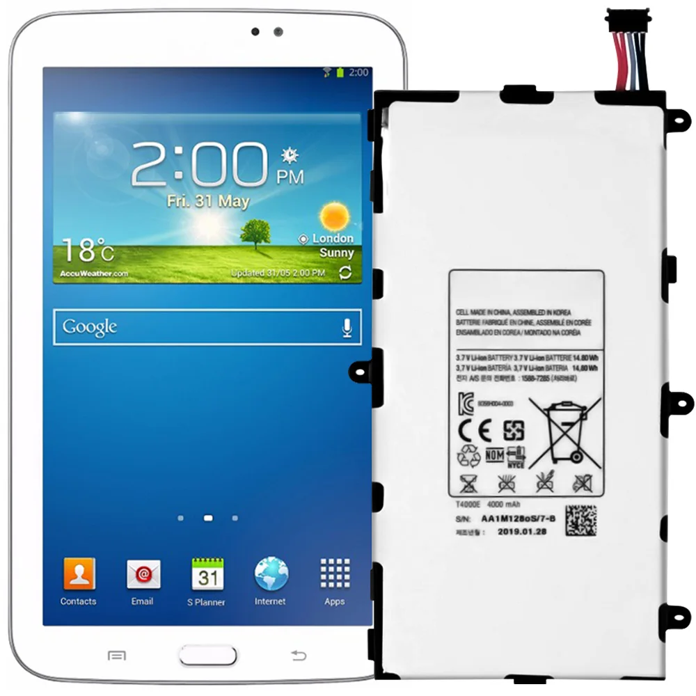 

T4000E Battery For Samsung Galaxy Tab 3 SM-T217S Battery Replacement Repair Part