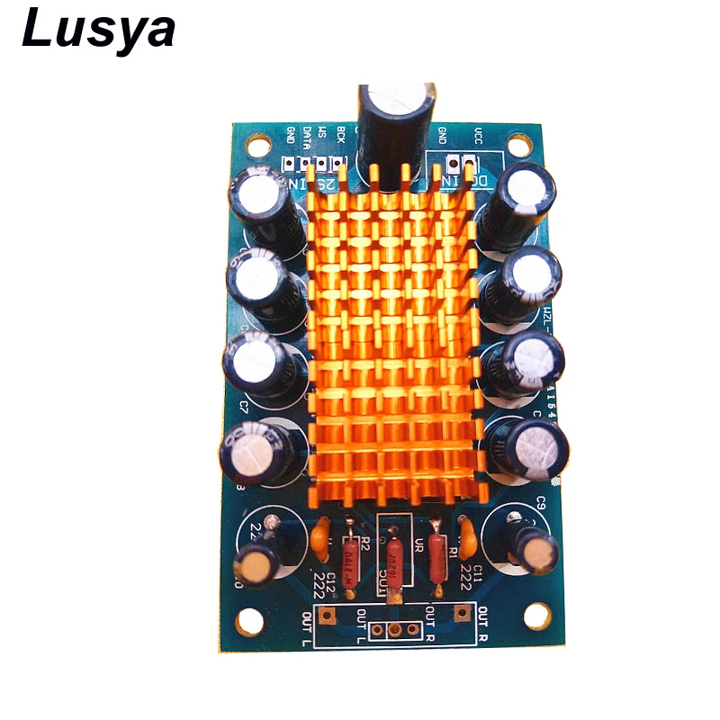 

Hi-Fi I2C вход 8X TDA1543 параллельный декодер плата DAC цифровой плеер Модифицированная CDM4 Поворотная звуковая карта
