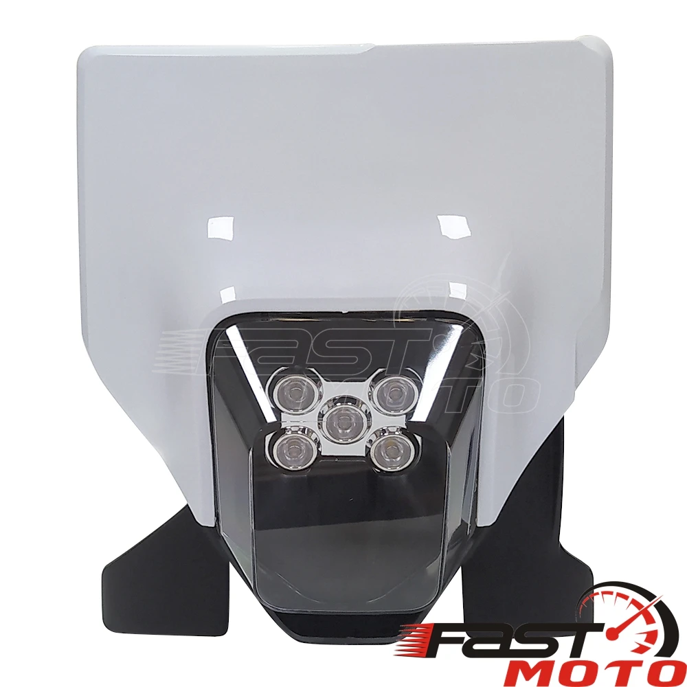 Фара Enduro двойной спортивный налобный фонарь для TX FC FE TE FX 125/250/300/350/450/501 Supermoto Motocross