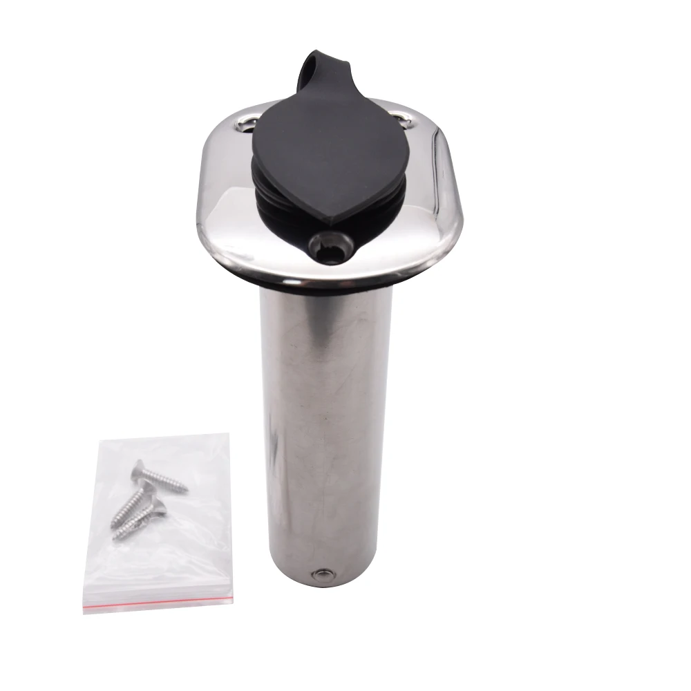 Утапливаемый держатель для удочки из нержавеющей стали удочек рыболовные