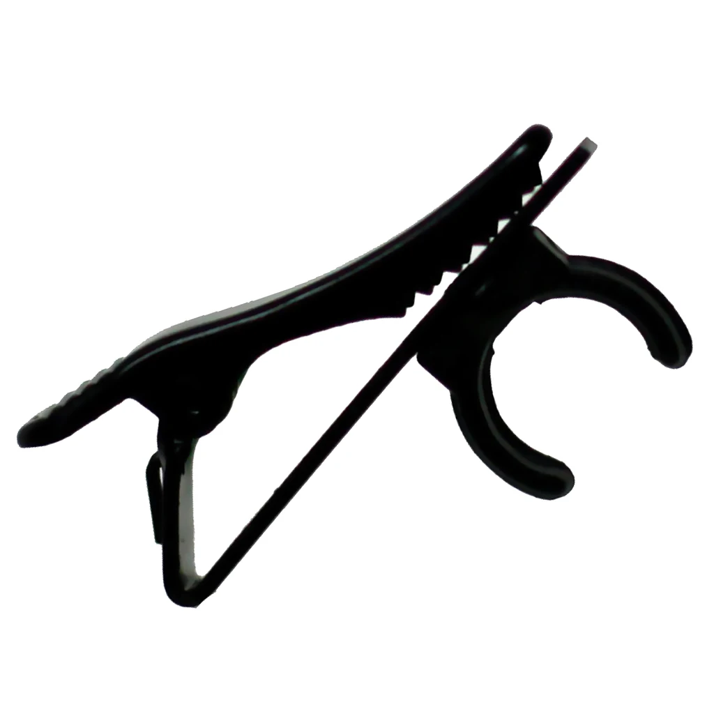 

Mini Portable 8.5mm Microphone Lapel Tie Clip for Lapel Lavalier Mic Black Metal