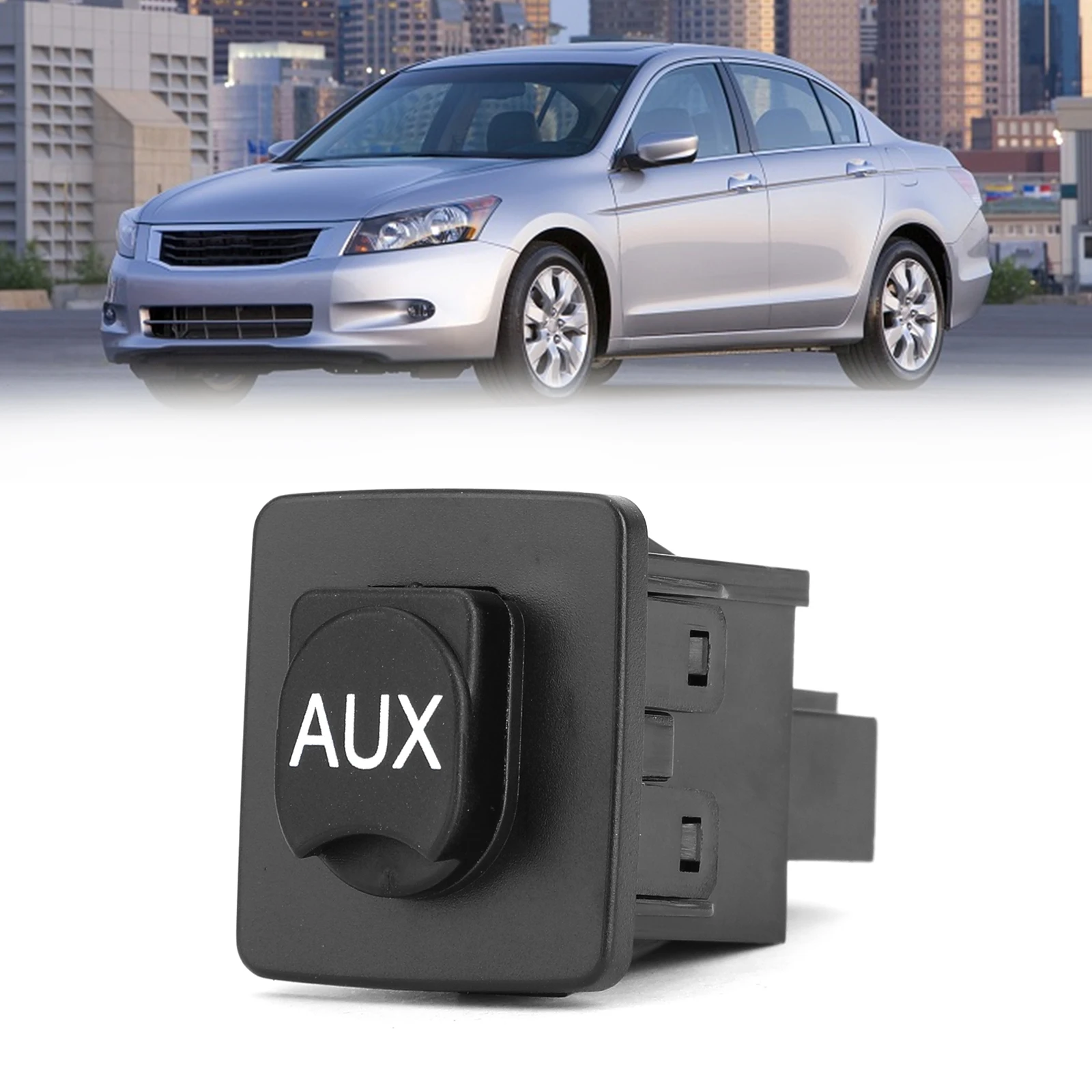 Вспомогательный Aux Стерео адаптер Areyourshop аудиоразъем для Honda Accord Crosstour 2008 2010