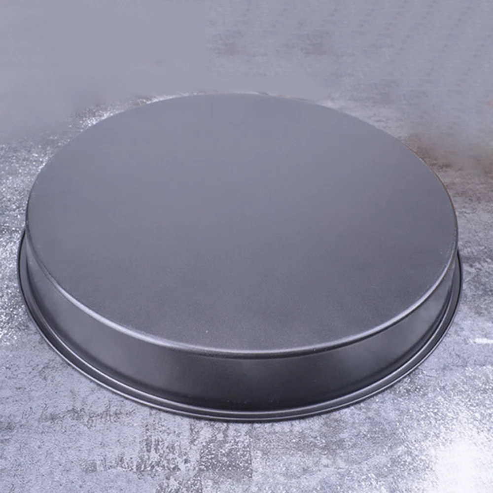 

9/10/11/12 Inch Round Carbon Steel Non-stick Pizza Baking Pan Mesh Tray Plate Deep Dish Pan Tray Mould Bakeware Baking Tool