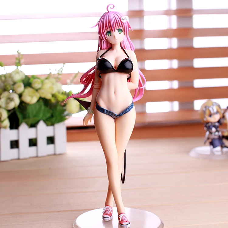 in box Lala Satalin Deviluke To LOVE Ru Darkness сексуальная фигурка для девочек японское аниме ПВХ взрослые Фигурки игрушки аниме фигурка игрушка - Цвет: in box