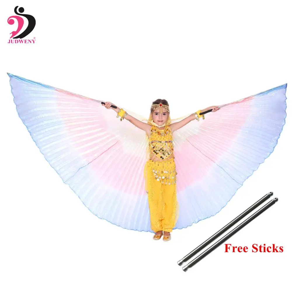 ИГИЛ крылья палочки сумка дети девочки Взрослые Одежда для танцев живота