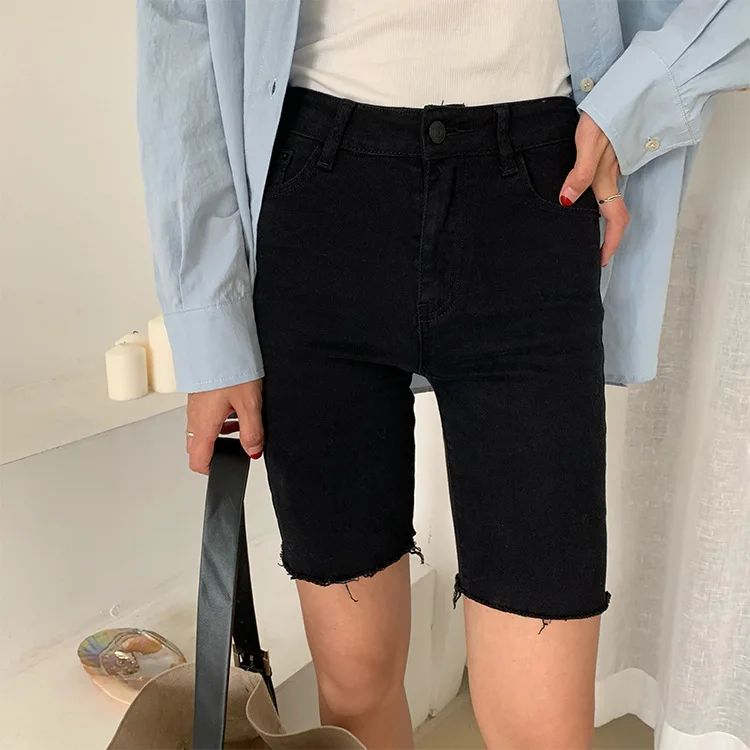 

Women Summer Plus Size Shorts Korean Lace Sexy Shorts Sports Rope Tie Sweatpants Fringe one