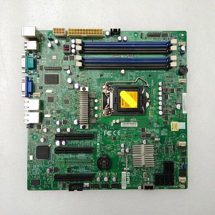 Промышленная панель управления X9SCL-F REV: 1,1 односторонний сервер