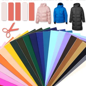 T-N Down Cotton Jacket Self Adhesive Sticker Patches PVC Waterproof Material Can Washable Appliques 