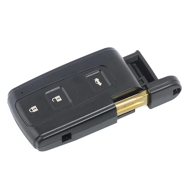 Запасной смарт ключ KEYECU чехол с дистанционным управлением 3 кнопками для Toyota Avenis