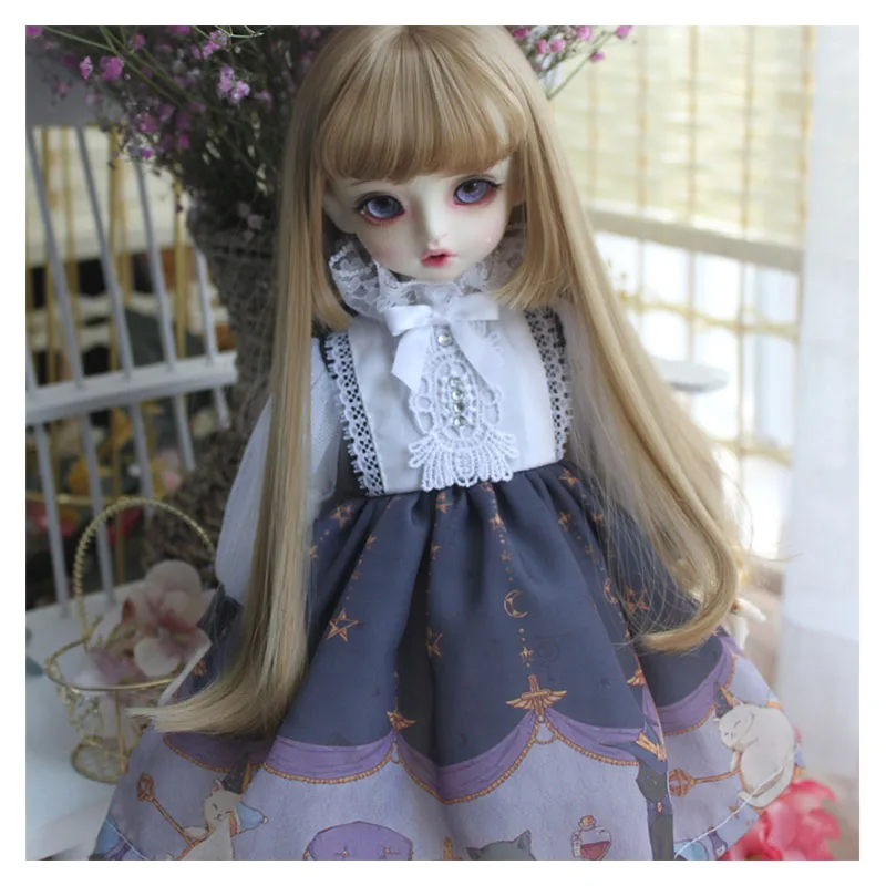 1/4 1/6 BJD платье Милая простая одежда с принтом для blyth аксессуары кукол SD куклы +