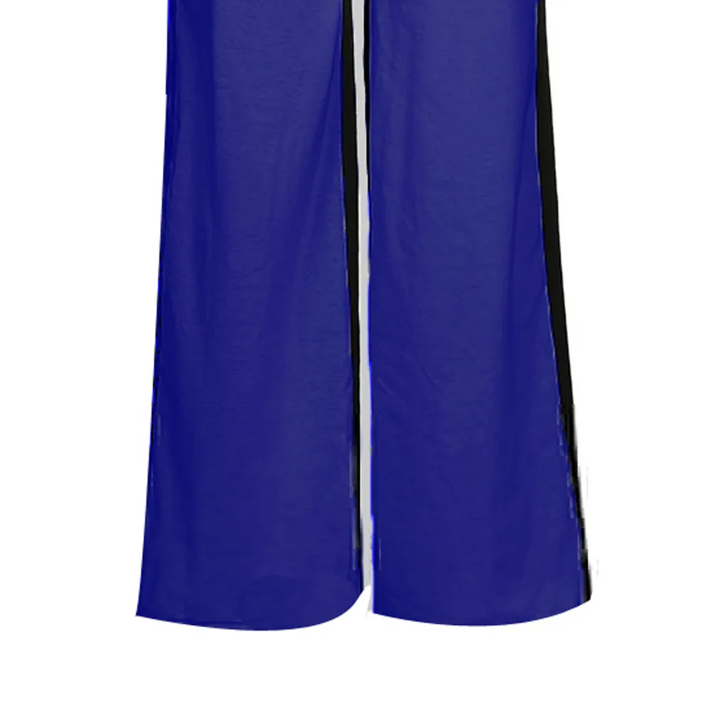 

New Women Flare Trousers Mid Waisted Wide Leg Pants Lady sweatpants S-2XL Plus Size Daily Wearpantalon femme