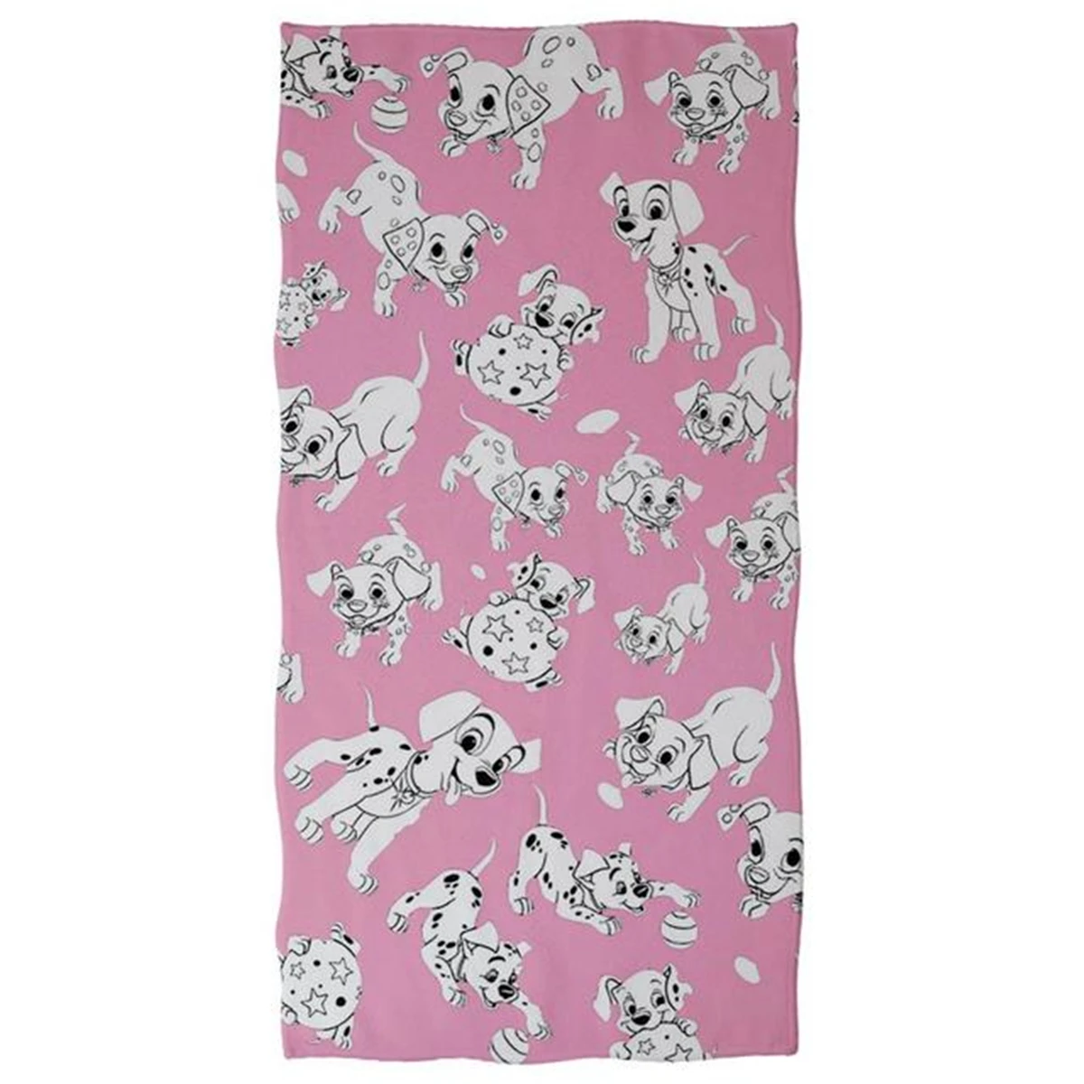 

New Dalmatian Dog Print Bath Towel Cute Cartoon Microfibre Beach Shower Towel for Kids Adults Fleece Plush Throw Blankets