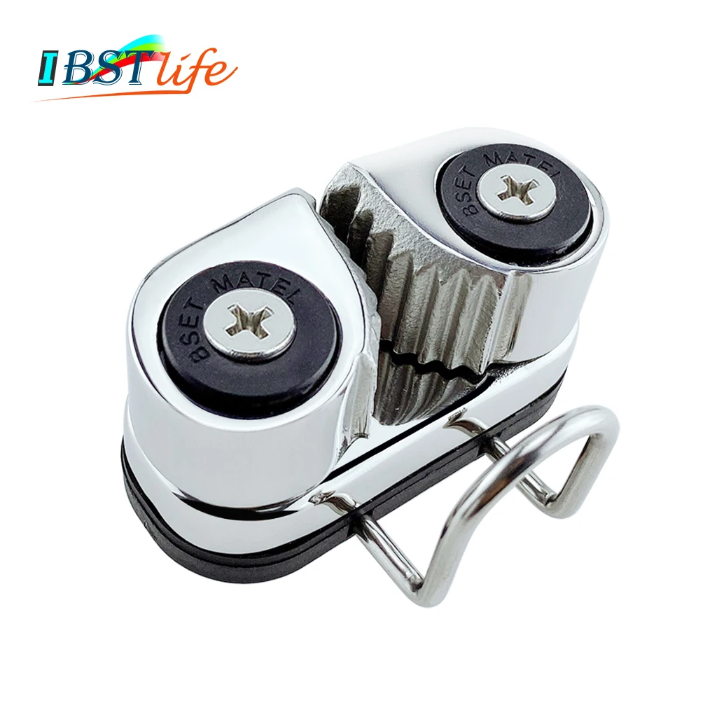 

316 Stainless Steel 2 Row Matic Ball Bearing Cam Cleat leading Ring Pilates Equipment Boat Fast Entry Rope Wire Fairlead Sailing