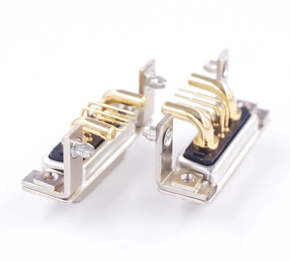 2 шт. Высокая мощность 30A 7W2 разъем D-Sub Combo сосуд разъемы внутренние сигналы 5 +