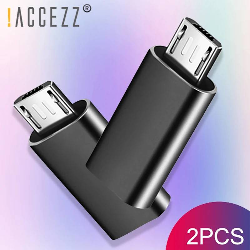 ACCEZZ Micro USB Мужской адаптер для тип-c Женский OTG Синхронизация данных конвертер Android телефон для Xiaomi Redmi 4X samsung Galaxy S7 Plus
