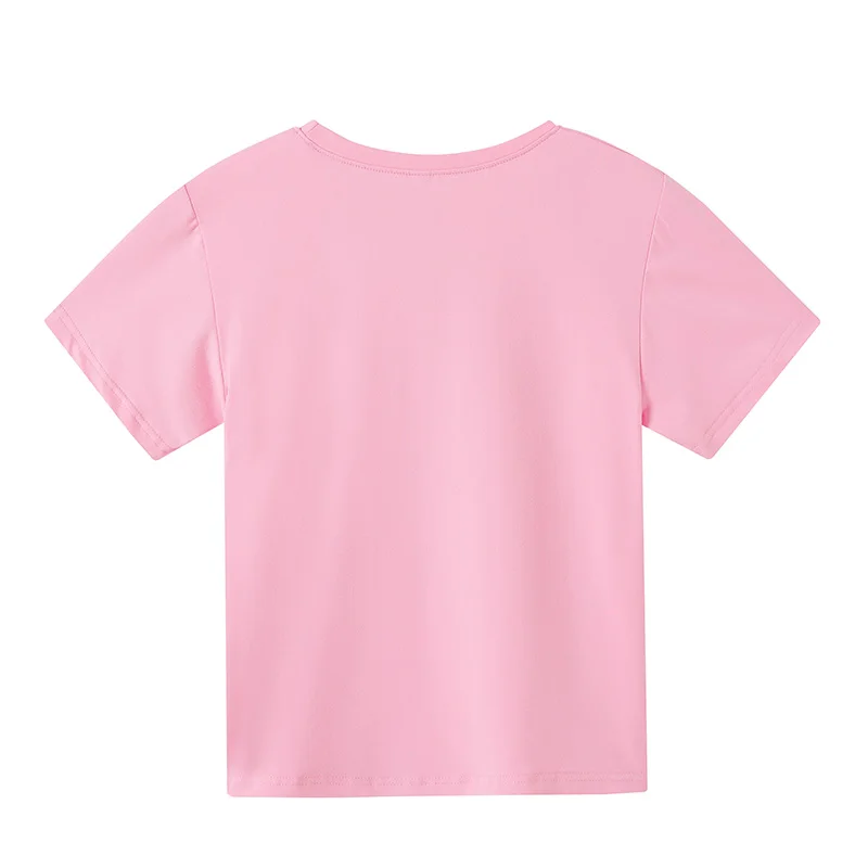 

Summer Children's clothes Cotton Polyester Easy To Wash 7 Colors In a Week Simple Mother Rest Assured Boy's and Girl's T-shirt