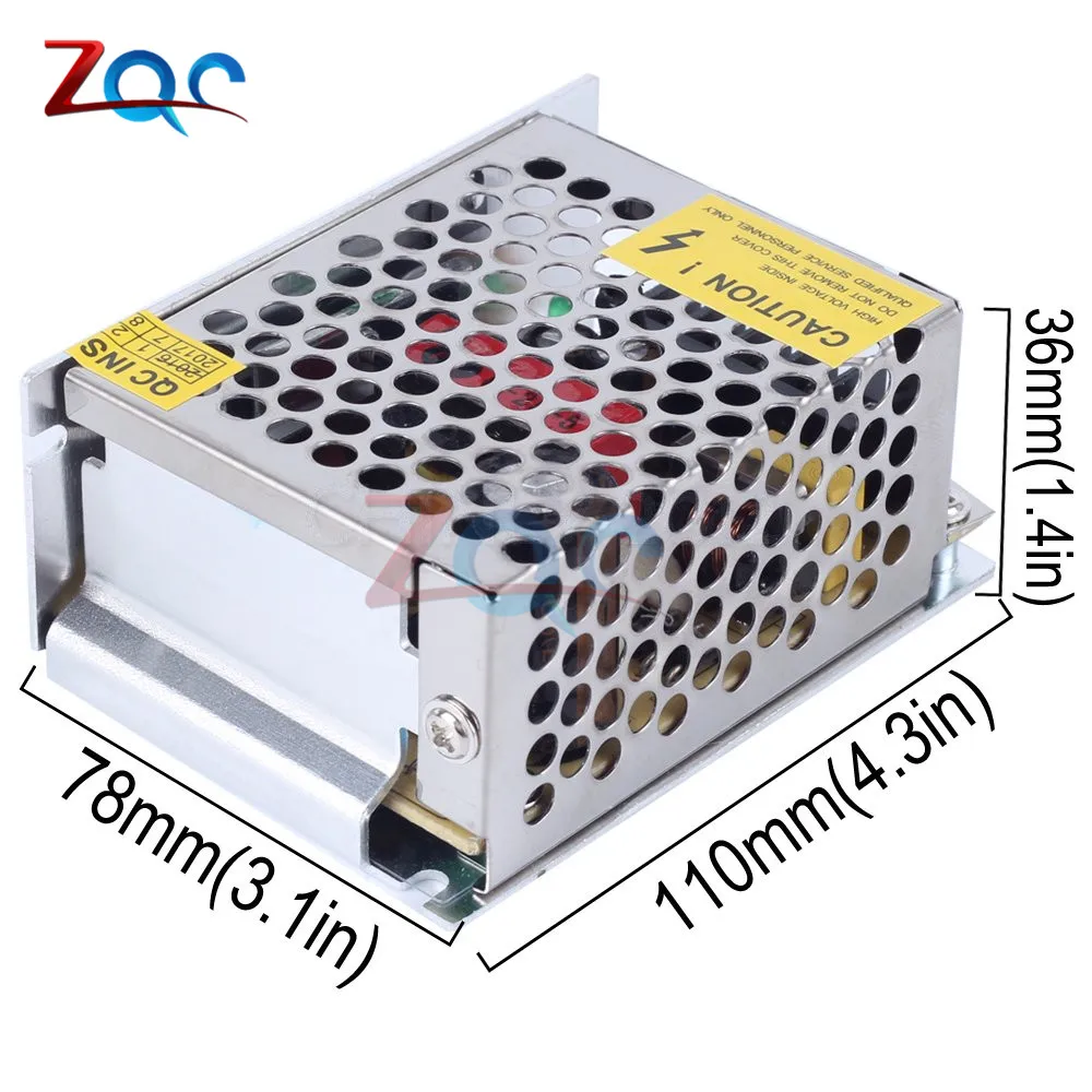 Импульсный источник питания для светодиодных лент адаптер-светильник