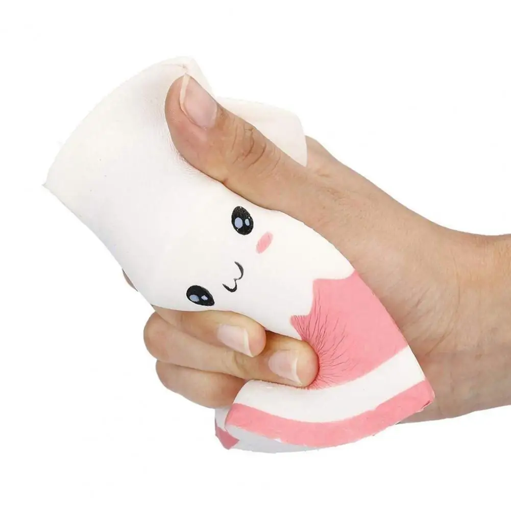 

Lovely Decompression Fidget Toys Slow Rebound Flexible Faux Leather Child Bottle Squeeze Toy Gift for Squeezing