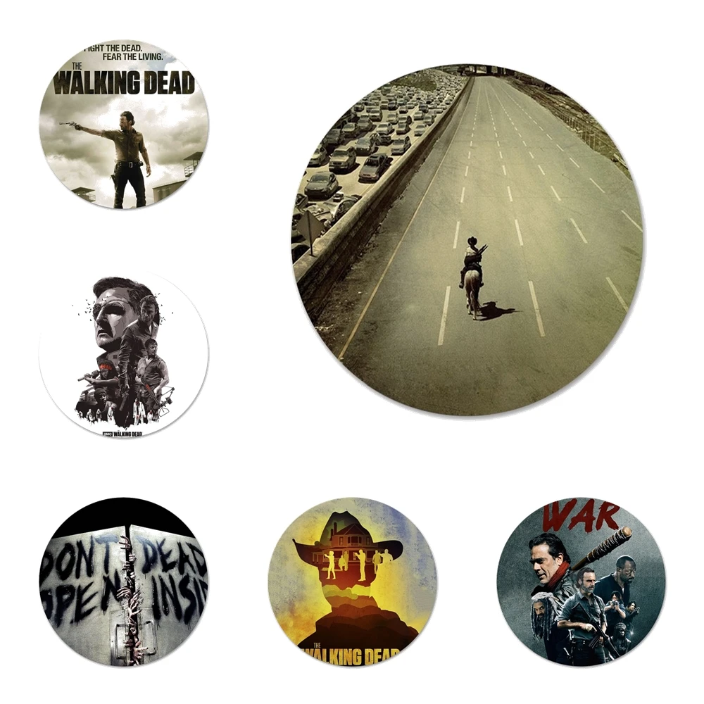 New Arrival 58mm The Walking Dead Kitchen Home Decor Refrigerator Magnetic Stickers Opener Beer Coke