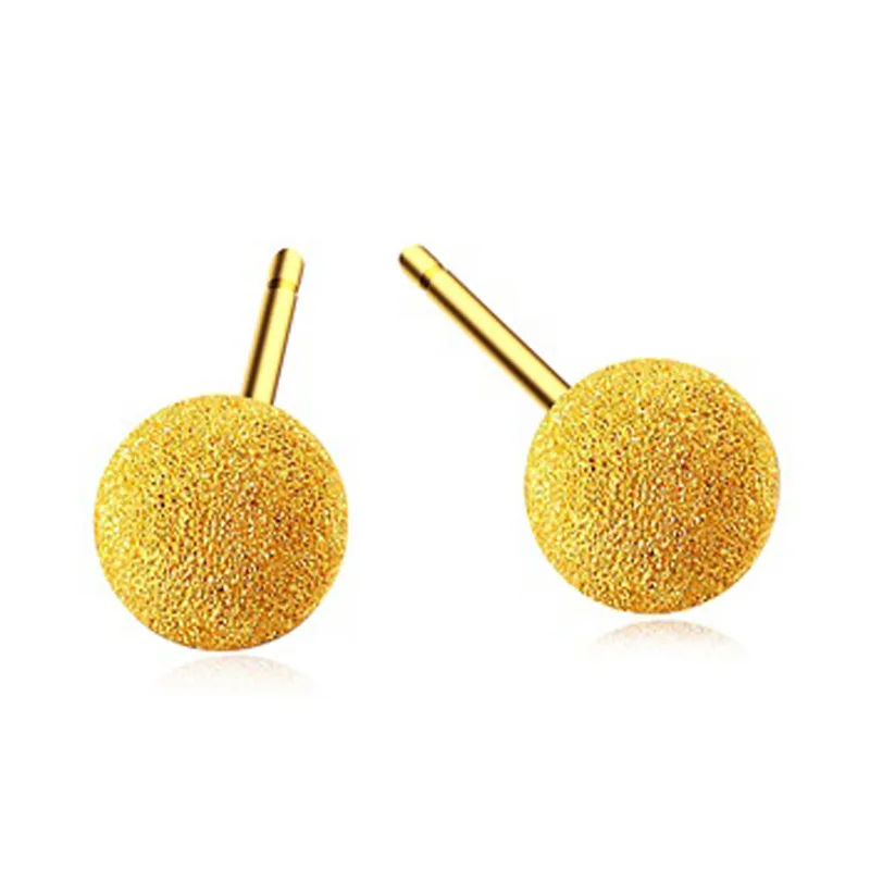 Модные серьги 2021 круглые из бисера для женщин матовые креативная версия ушей