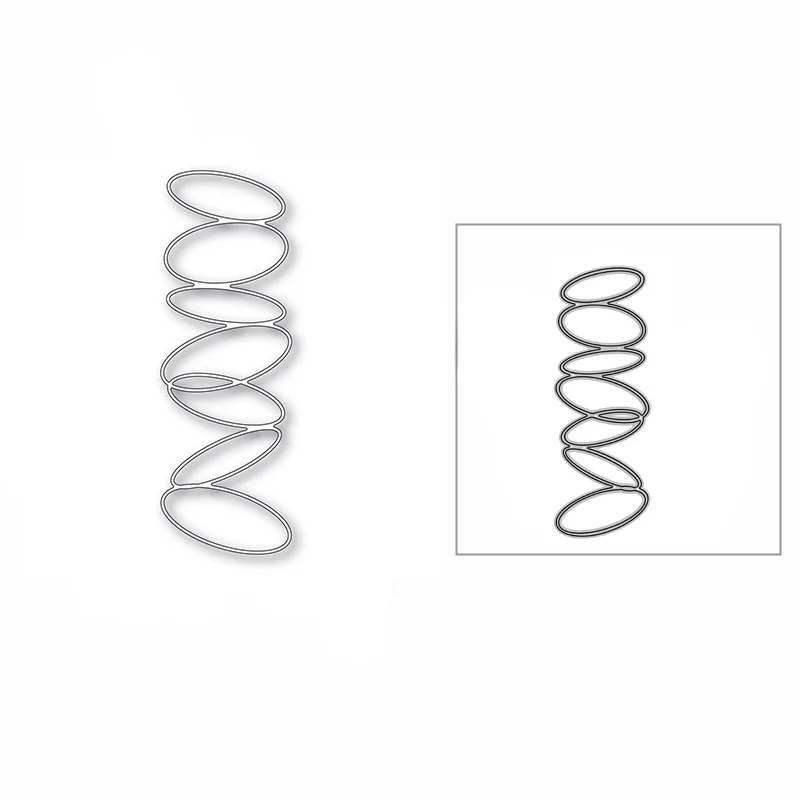 

Новинка 2021, металлические Вырубные штампы с кольцами-кольцами для рукоделия, скрапбукинга, изготовления бумаги и карт, декоративное тиснен...