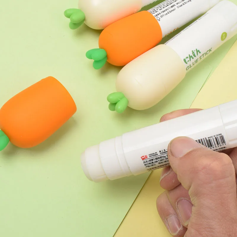 Твердый клей для моркови 8 г Детские клеи ручной работы ручная работа крепкие