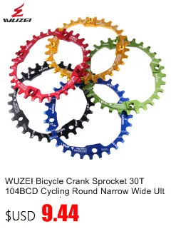 PROWHEEL 104BCD шатун для горного велосипеда алюминиевый сплав с дном 170 мм 175 мм MTB велосипедный Кривошип с осью 1x11Speed запчасти для велосипеда