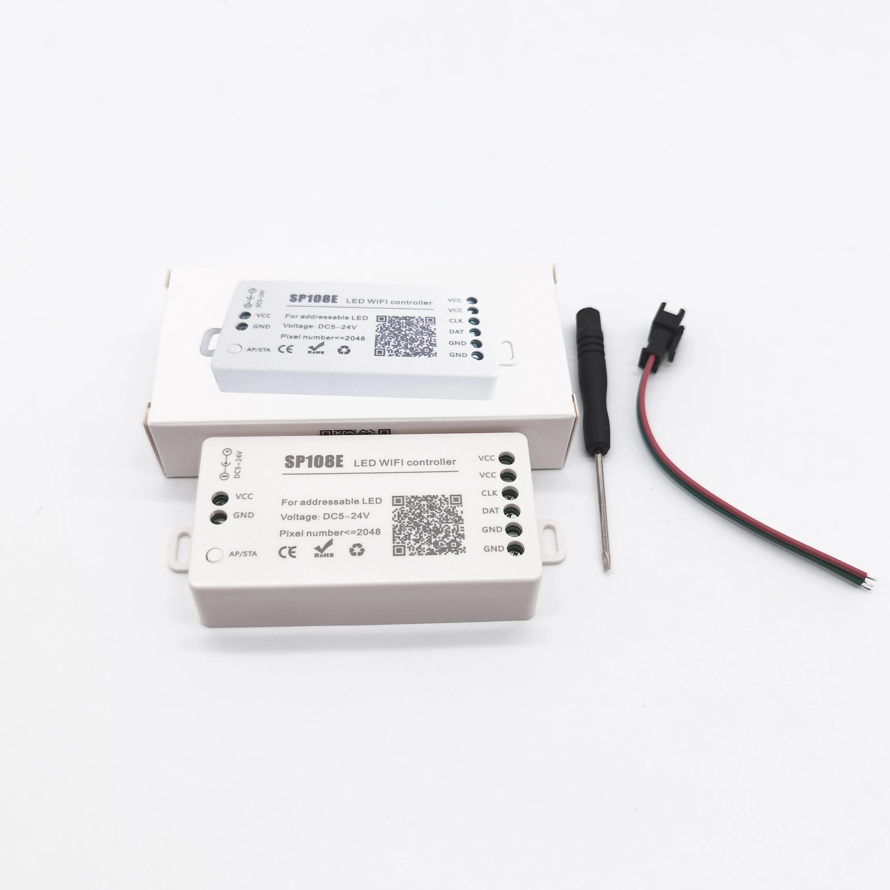 Пиксельная Светодиодная лента WS2812 WS2811 контроллер Bluetooth/WIFI/музыка умный