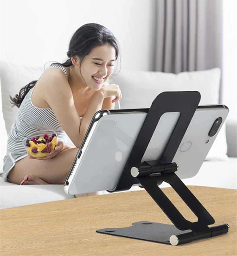 Металлический Настольный держатель для планшета складной настольный мобильного