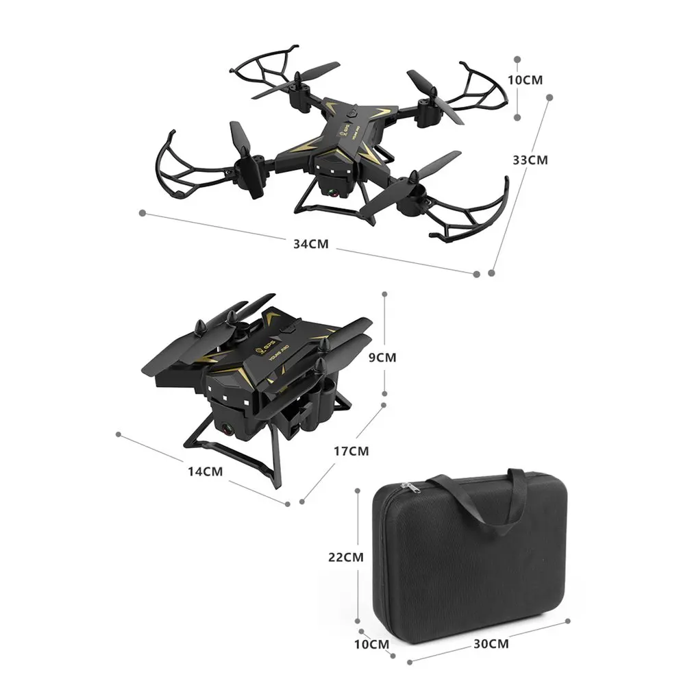 

KY601g 5G WiFi Drone Remote Control FPV 4-Axis GPS Aerial Toy Foldable Aircraft Geature Photo Video RC Airplane
