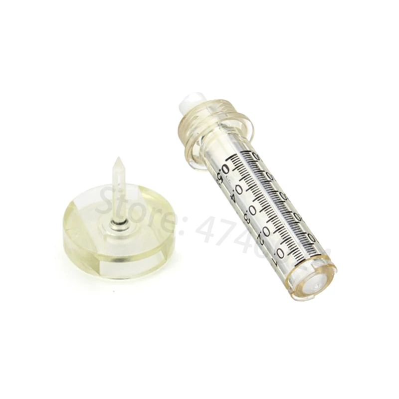 100 шт одноразовые 0 5 мл ампулы головка шприц иглы для гиалуроновой ручки
