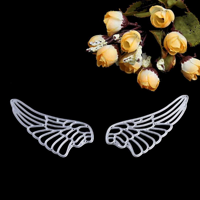 

Metal Wing Cutting Dies Stencil Scrapbook Moulds DIY Album Paper Card Craft Gift 97QD