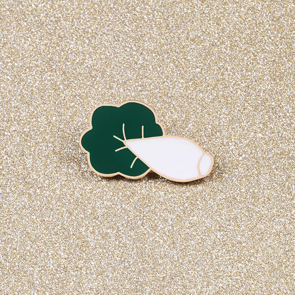 Брошь в виде капусты и свиньи 2 шт./компл./набор | Украшения аксессуары