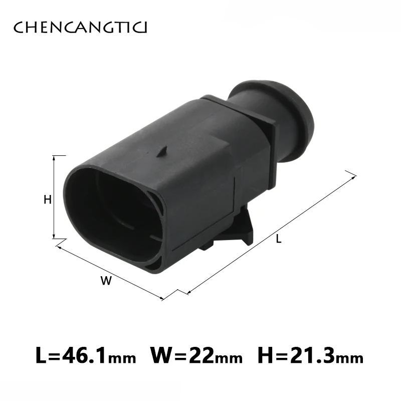 2 комплекта 6 Pin Way Авто датчик температуры Водонепроницаемый Электрический