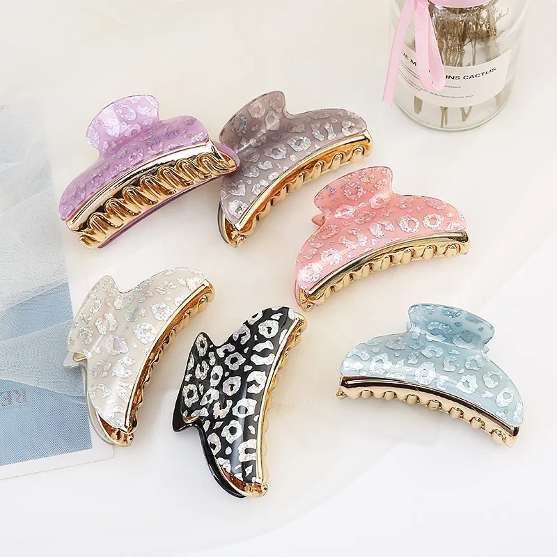 

Large Acrylic 2021 hair accessories New Arrival For girls as a present Claw clip